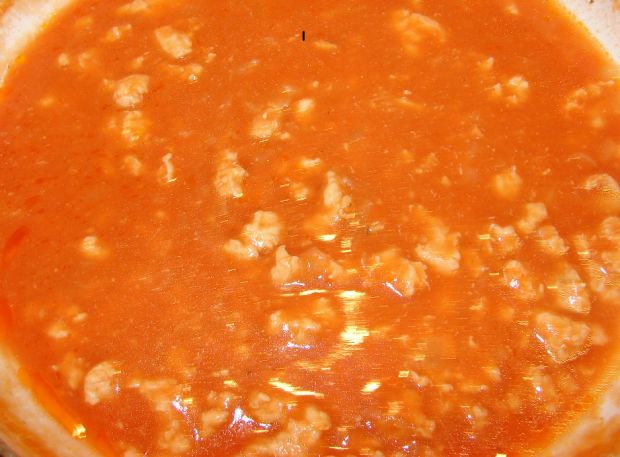 Przepis  sos pomidorowy z mięsem przepis