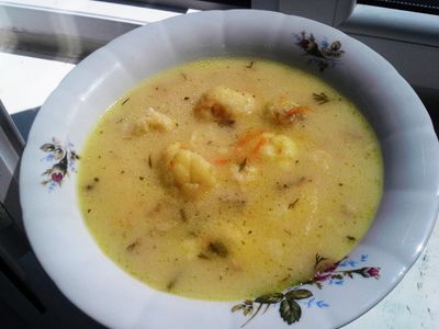 Zupa kalafiorowa wegetariańska