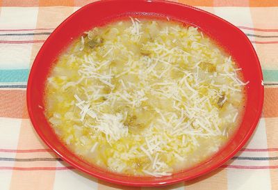Włoska zupa z cykorii
