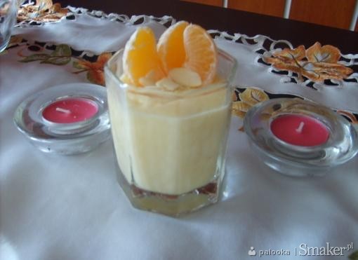 Deser pomarańczowo-jogurtowy