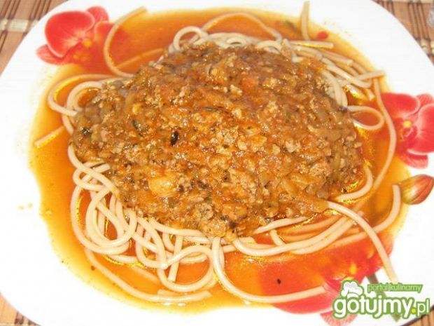 Przepis  sos do spaghetti mięsno cukiniowy przepis