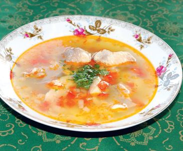 Zupa rybna z ziemniakami