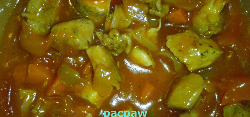 Kurczak w sosie słodkim z ananasem (autor: pacpaw ...