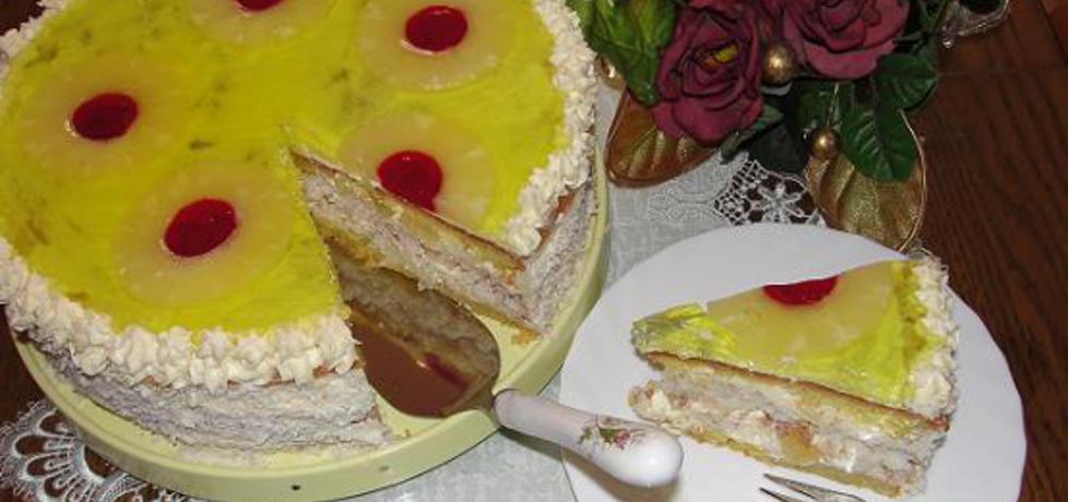 Tort ananasowo kokosowy (autor: alaaa)