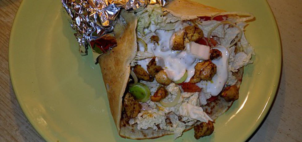 Domowy kebab w tortilli (autor: mysiunia)