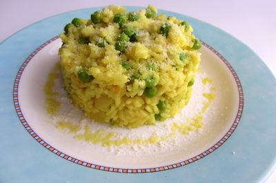 Ryż z zielonym groszkiem (risi e bisi)
