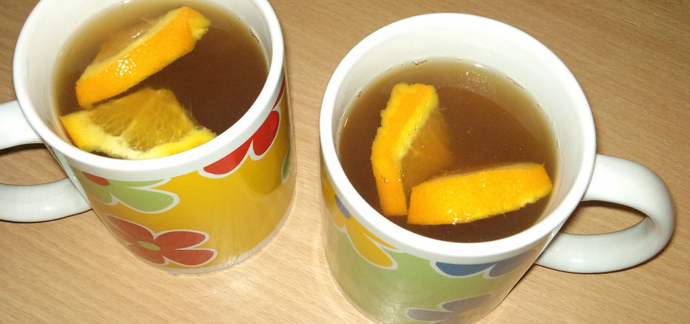 Herbata pomarańczowa z miodem (autor: onyzakare ...