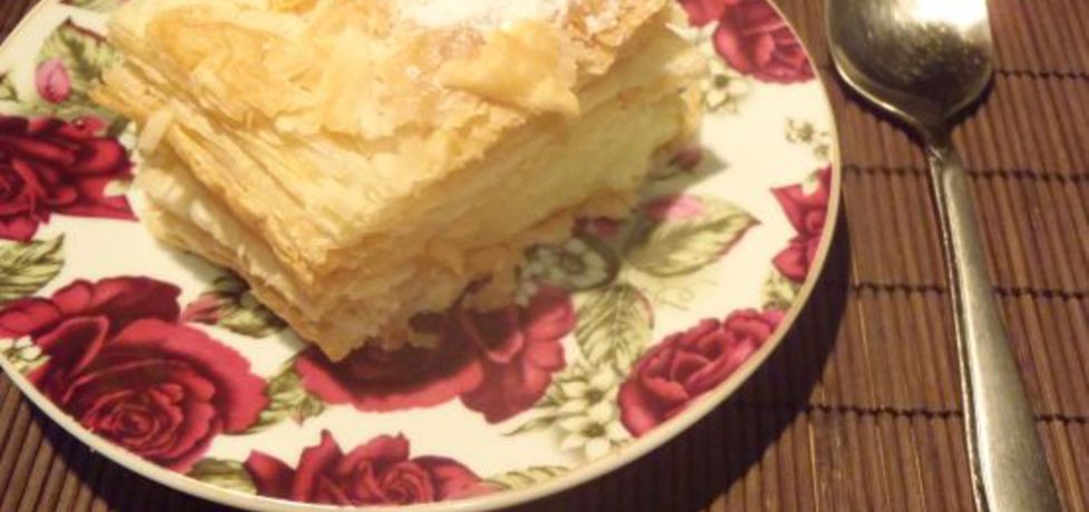 Napoleonka z ciasta francuskiego (autor: magula)