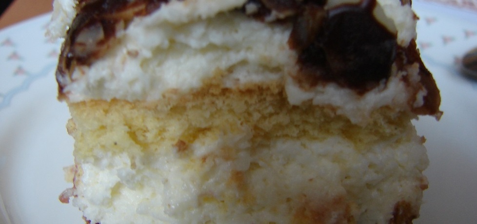 Ciasto biszkoptowe z masą i marmoladą (autor: motorek ...