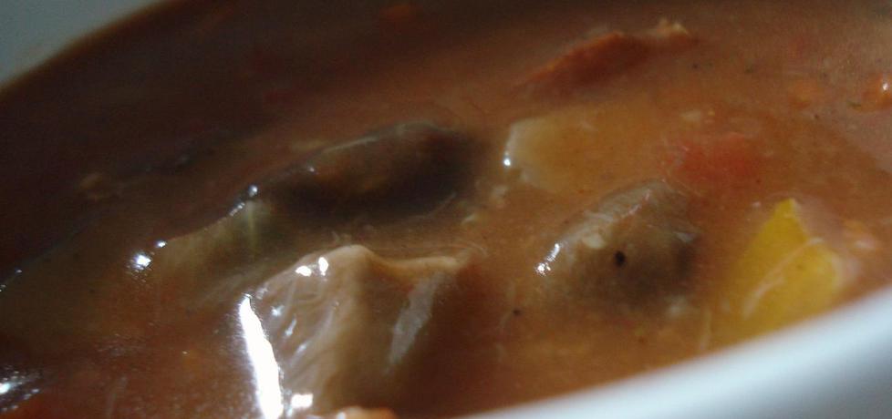 Zupa gulaszowa z grzybami (autor: ania67)