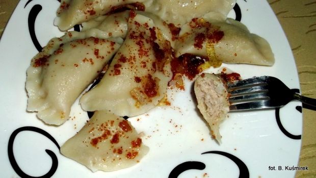 Przepis  pierogi z mięsem przepis