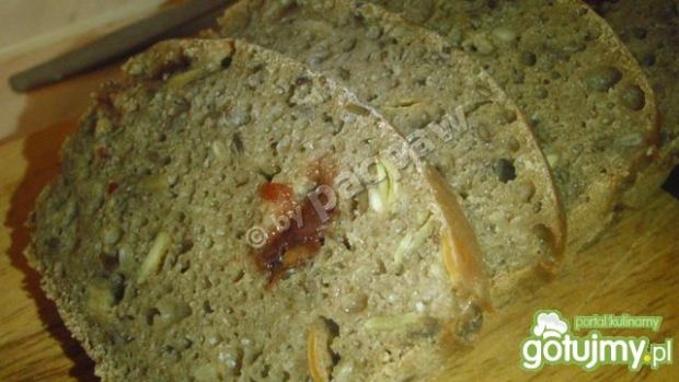 Przepis  chleb wieloziarnisty żytni z żurawiną przepis