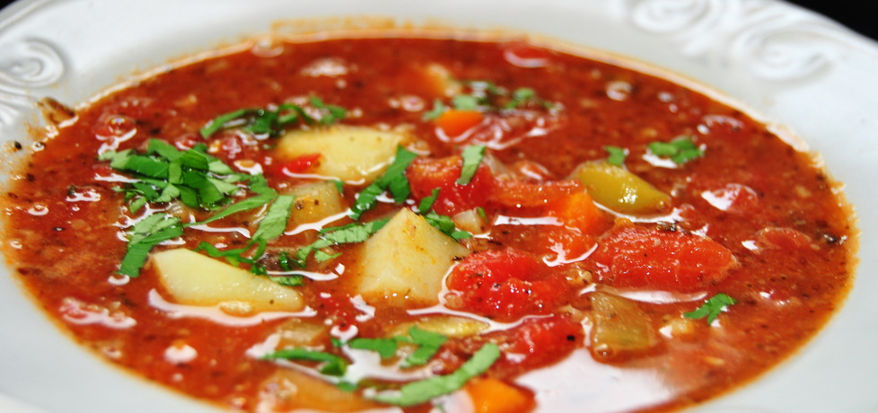 Zupa pomidorowa z kaszanką (autor: rng-kitchen)