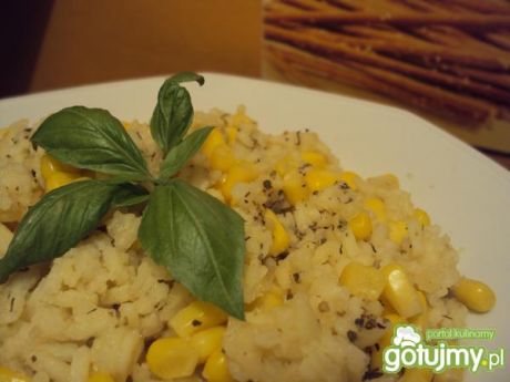 Przepis  ryż z curry i kukurydzą  do obiadu przepis