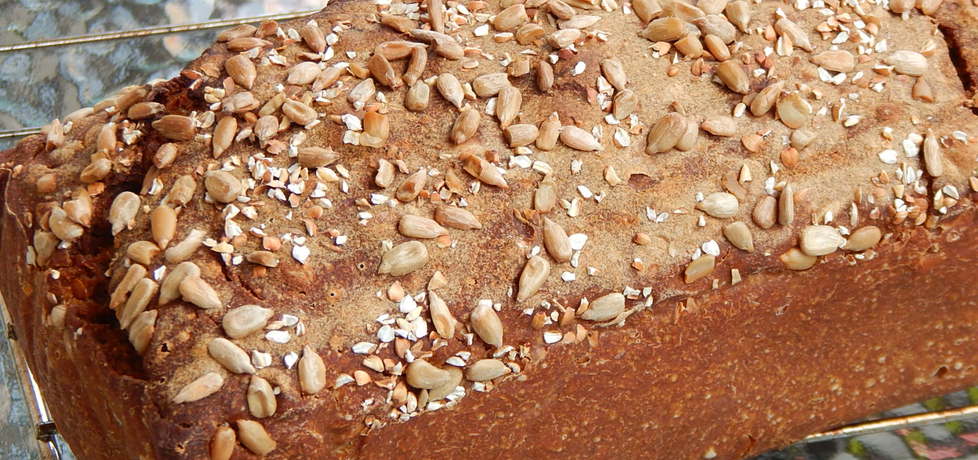Chleb mieszany na zakwasie żytnim bez wyrabiania (autor: habibi ...