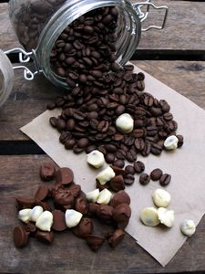 Ziarenka kawy w czekoladzie