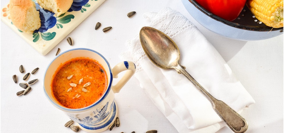 Zupa minestrone z pieczoną papryką (autor: mr-mrs