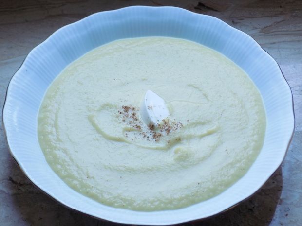 Przepis  zupa krem z białych warzyw przepis