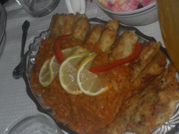 Przepis  moja wigilijna ryba po grecku  smażona przepis