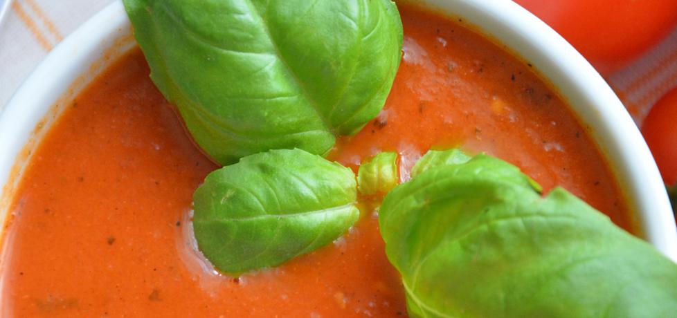 Krem pomidorowy z bazylią (autor: szczyptachili)