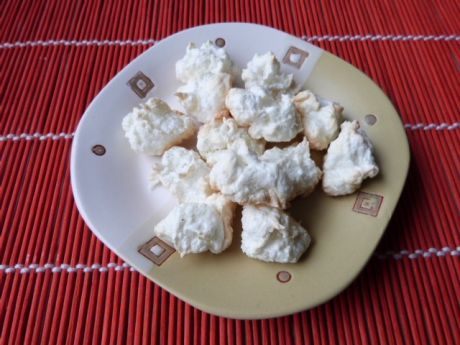 Przepis  kokosowe ciasteczka z białek przepis