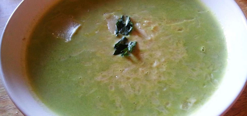 Zupa krem z zielonego groszku (autor: idealme)