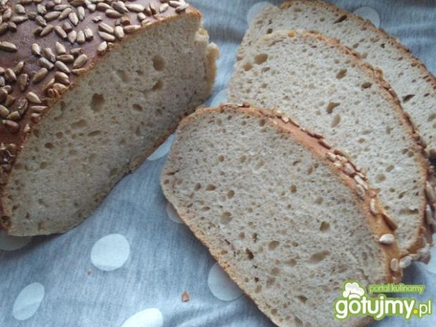 Przepis  zwykły pszenny chleb na zakwasie przepis
