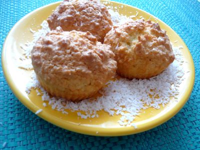 Muffinki kokosowe