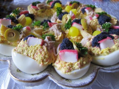 Najlepsze przepisy kulinarne: jajka faszerowane. gotujmy.pl