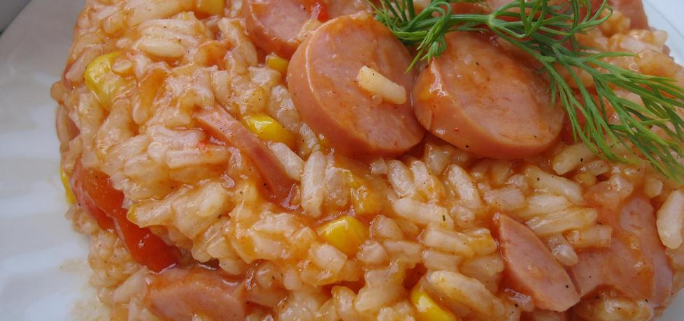Potrawka ryżowa z parówkami (autor: szczyptachili ...