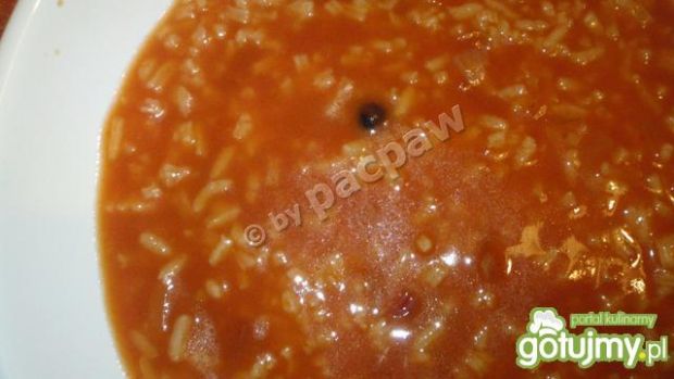 Przepis  zupa pomidorowa czerwono cebulowa przepis