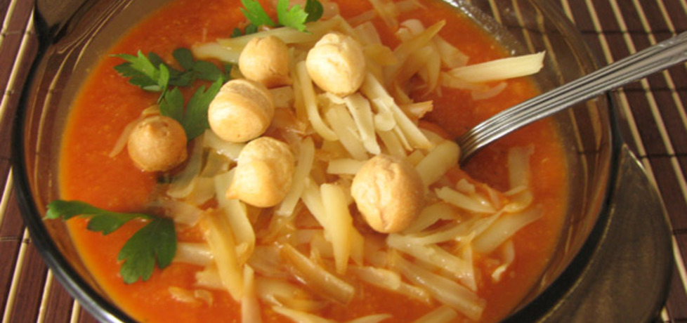 Zupa krem z pomidorów i cukinii (autor: beti3)