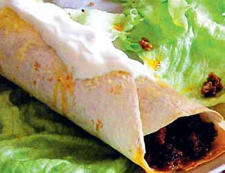 Burrito z wołowiną