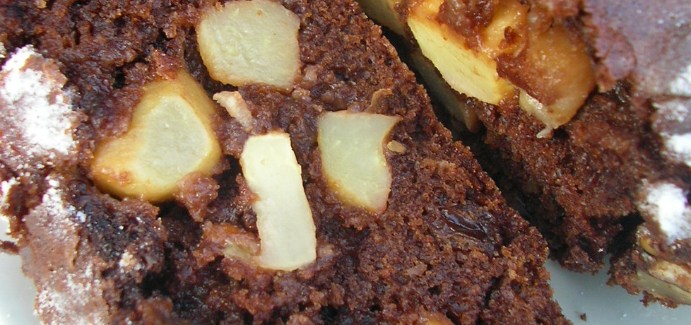 Ciasto kakaowe z jabłkami (autor: ola1984)