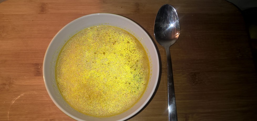 Złota zupa (cebulowa z kaszą) (autor: kikiriki)