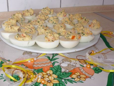 Super przepis: jajka faszerowane ze szczypiorkiem. gotujmy.pl