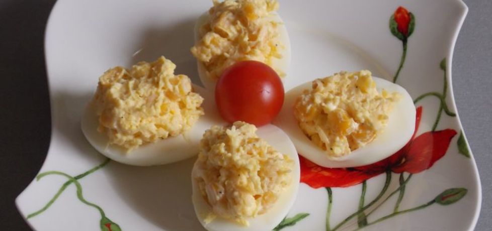 Jajka faszerowane serem i kukurydzą (autor: aneta8185 ...