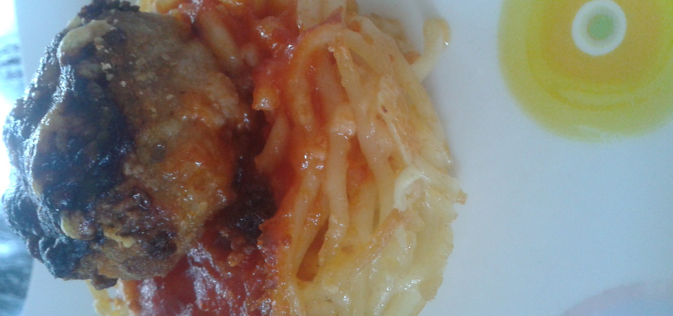 Babeczki z makaronu spagetti. (autor: monika-grzywna