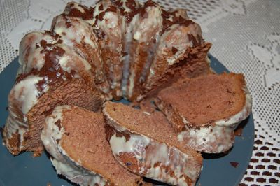Babka piaskowa z kakao „puchatek”