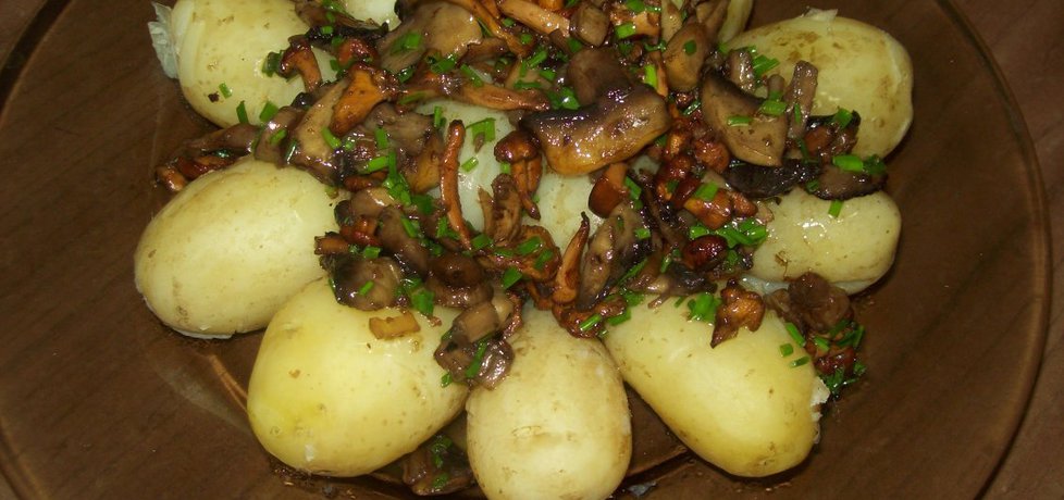 Ziemniaki polane grzybami (autor: 1j1o1l1a1)