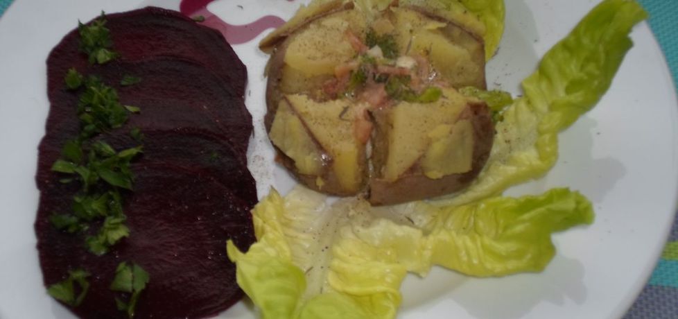 Zapiekane ziemniaki z szynką i brokułami (autor: dwa-pokoje