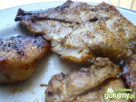 Przepis  grillowany filet z kurczaka w miodzie przepis