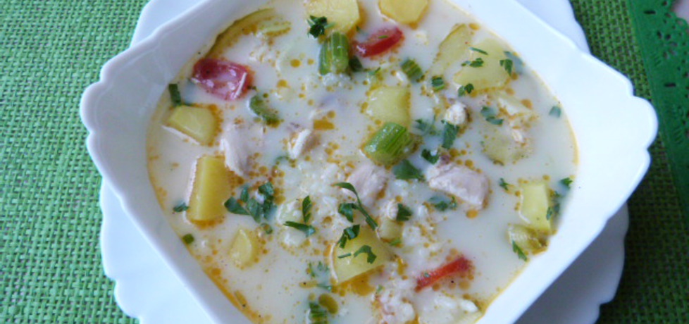 Zupa mix warzywny z ryżem i mięsem (autor: renatazet ...