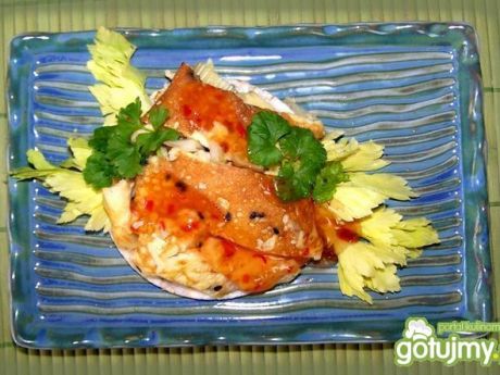 Przepis  japoński omlet na waflu good food przepis