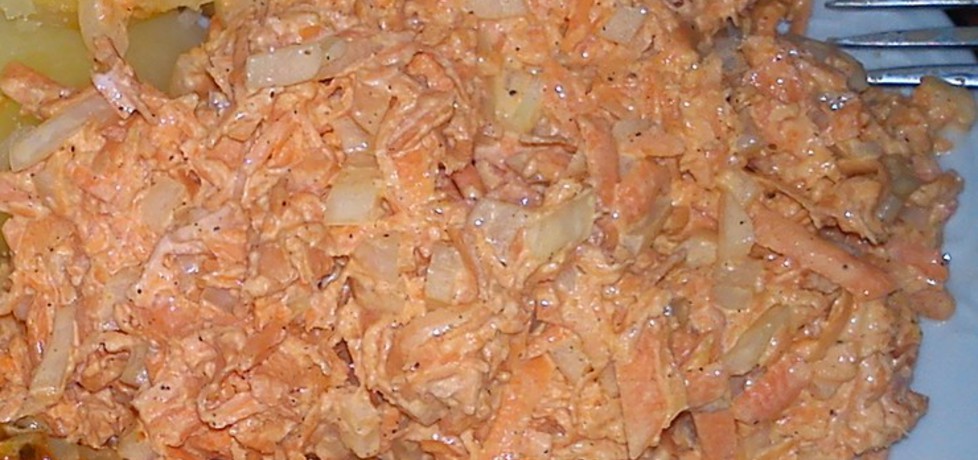 Ostra surówka z marchewki i cebuli (autor: mati13)
