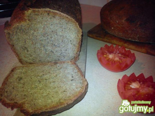 Przepis  chleb pełnoziarnisty pszenno-żytni przepis