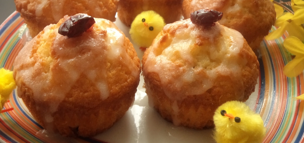 Wielkanocne muffinki z żurawiną (autor: smacznab ...