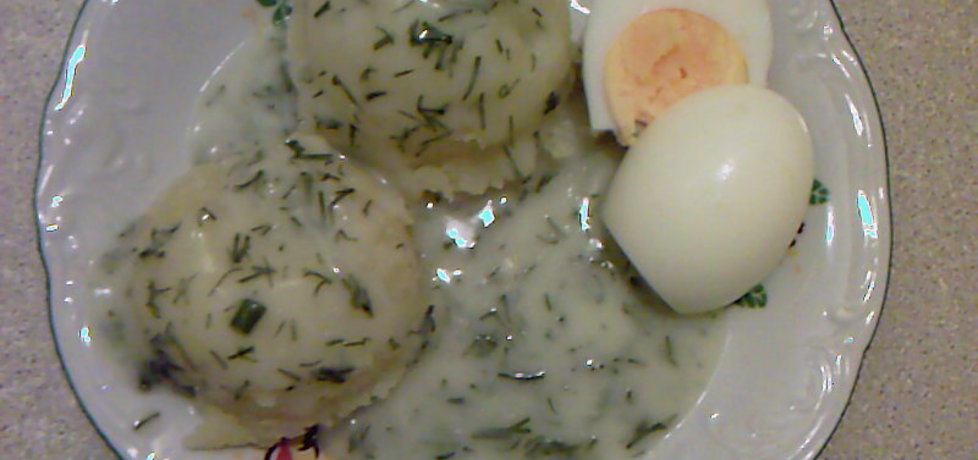 Jajka w sosie koperkowym (autor: misia13)