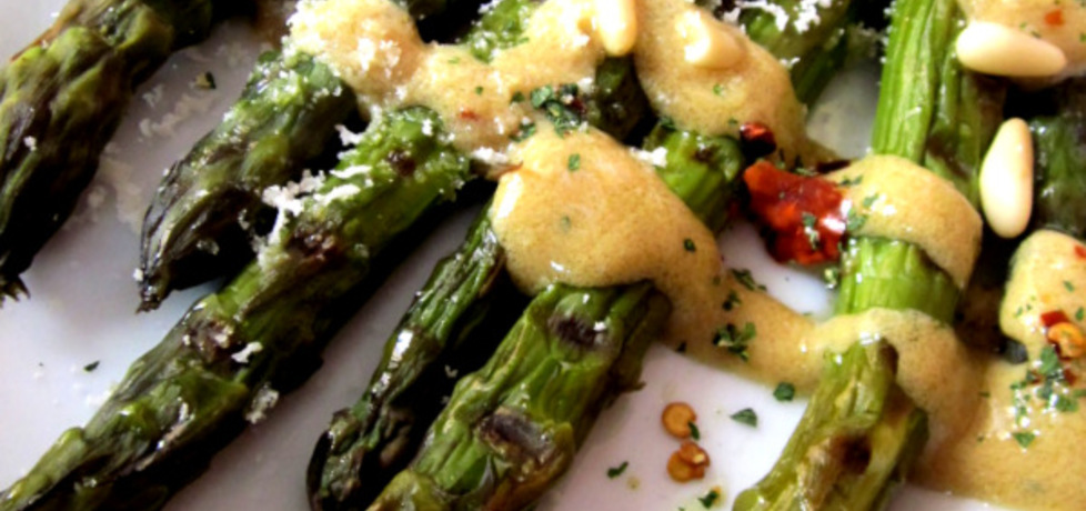 Szparagi grillowane z sosem musztardowym (autor: cris04 ...