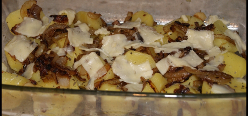 Zapiekane ziemniaczki z cebulką i pecorino (autor: kulinarna